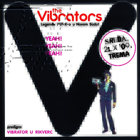 The Vibrators u Novom Sadu i Beogradu